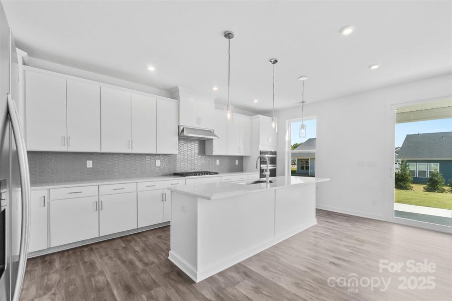 Furnished interior view inside a new home in , Charlotte (Image 8).