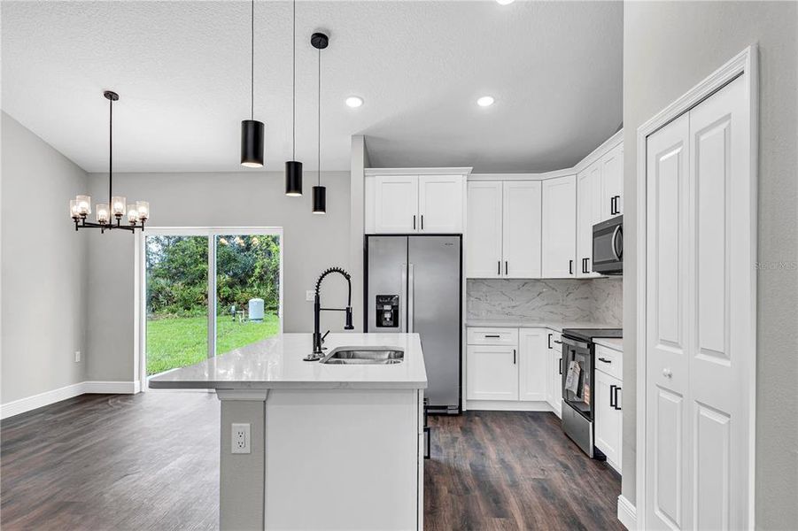 Furnished interior view inside a new home in , Deland (Image 9).