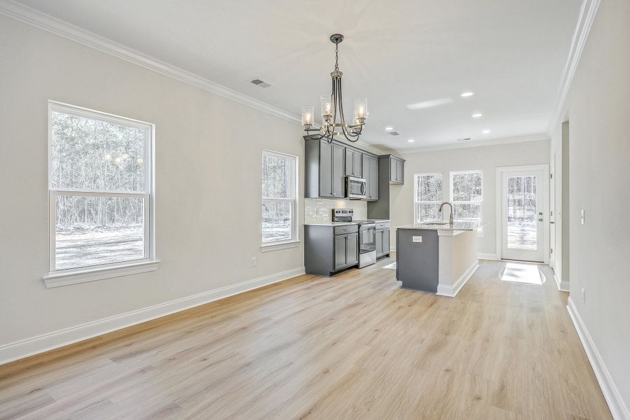 Spacious, unfurnished interior of a new home in , Summerville (Image 15).