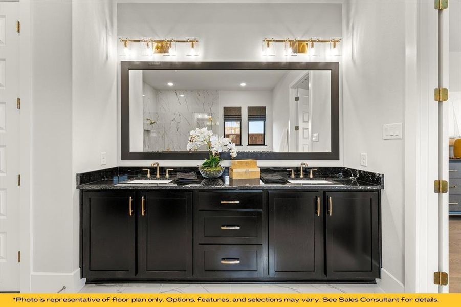 Furnished interior view inside a new home in Rio Vista at Kelly Ranch, Aledo (Image 16).