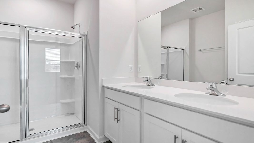 Representative furnished interior of a home built from the CAMERON by D.R. Horton in Mulberry Landing, Orangeburg (Image 9).