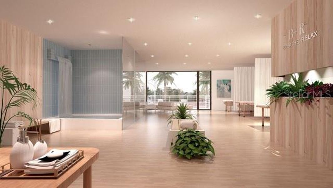 Furnished interior view inside a new home in , Sarasota (Image 6).