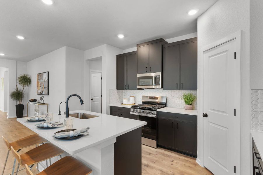 Furnished interior view inside a new home in Nolina, Georgetown (Image 12).