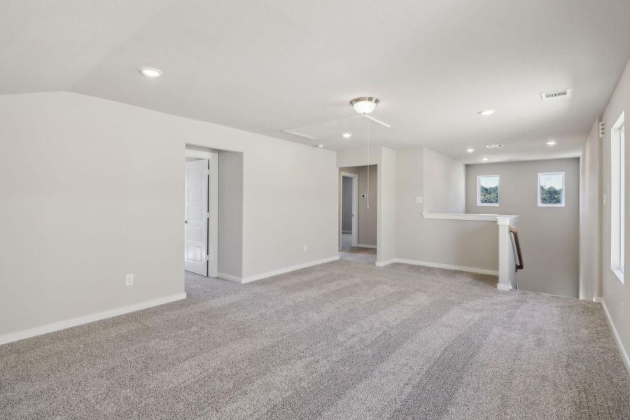 Photo is not of the actual home, but is an inspirational photo of builder’s model home and may depict options, furnishings, and/or decorator features that are not included