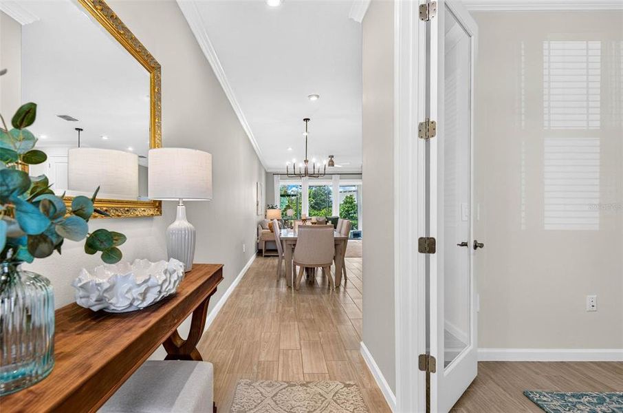 Furnished interior view inside a new home in The Preserve at La Paloma, Sun City Center (Image 6).