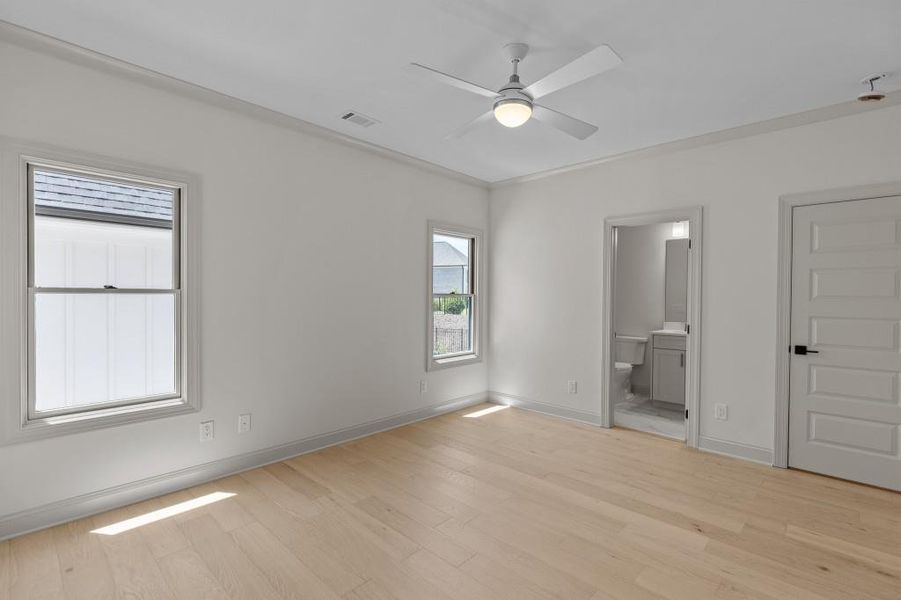 Spacious, unfurnished interior of a new home in , Braselton (Image 36).