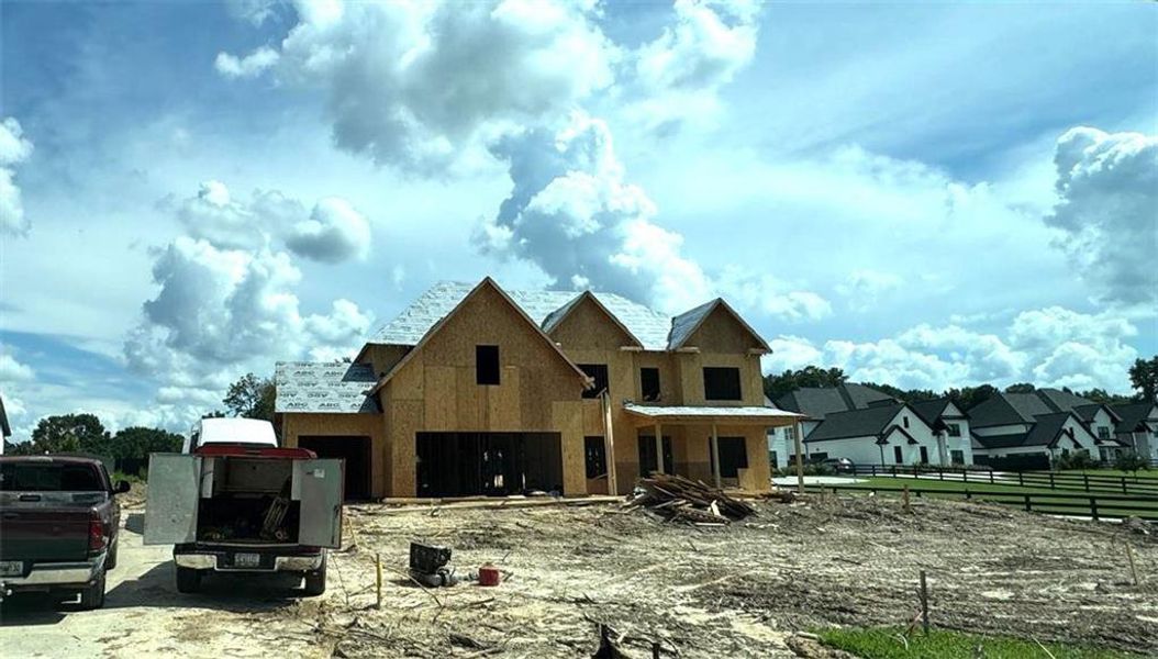 In-progress construction of a new home in , Buford, GA (Image 10). In-progress construction of a new home in , Buford, GA (Image 10).