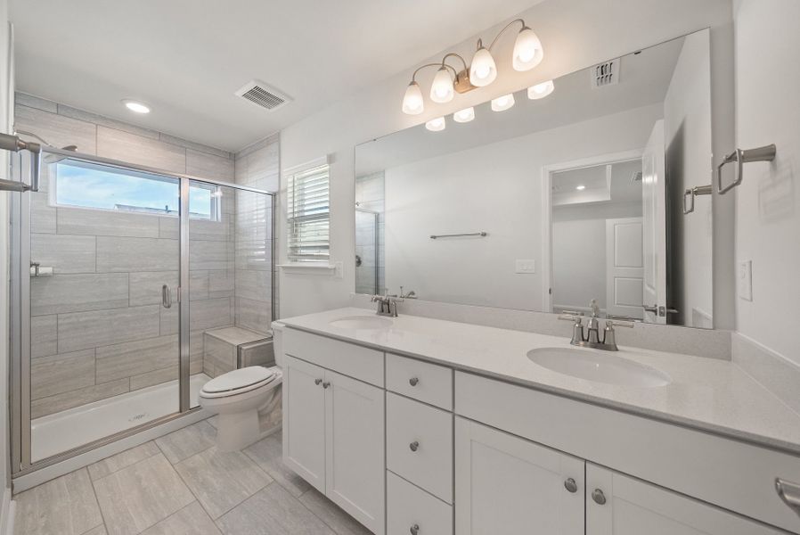 Furnished interior view inside a new home in Huxley, Apex (Image 5).