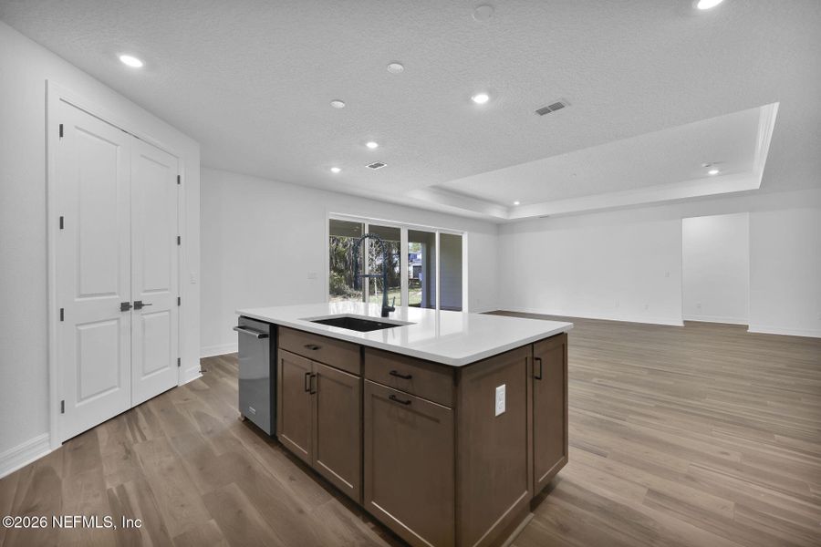 Furnished interior view inside a new home in Wingate Landing, Jacksonville (Image 5). Furnished interior view inside a new home in Wingate Landing, Jacksonville (Image 5).