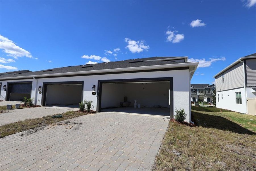 Exterior details and patio area of a home in Emerson Pointe, Apopka (Image 13). Exterior details and patio area of a home in Emerson Pointe, Apopka (Image 13).