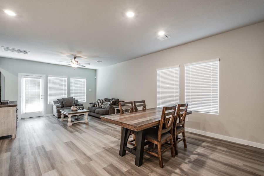 Furnished interior view inside a new home in Heights of Barbers Hill, Baytown (Image 14).