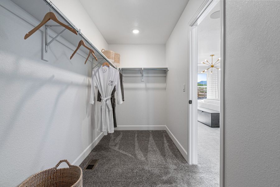 Spacious, unfurnished interior of a new home in Trailstone Town Collection, Arvada (Image 21).