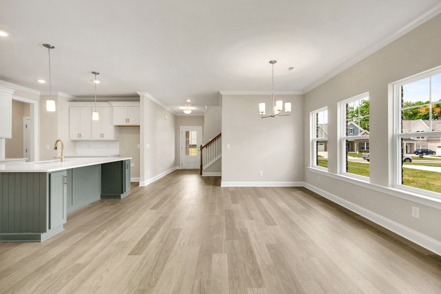 Spacious, unfurnished interior of a new home in Rutherford, Columbia (Image 22). Spacious, unfurnished interior of a new home in Rutherford, Columbia (Image 22).
