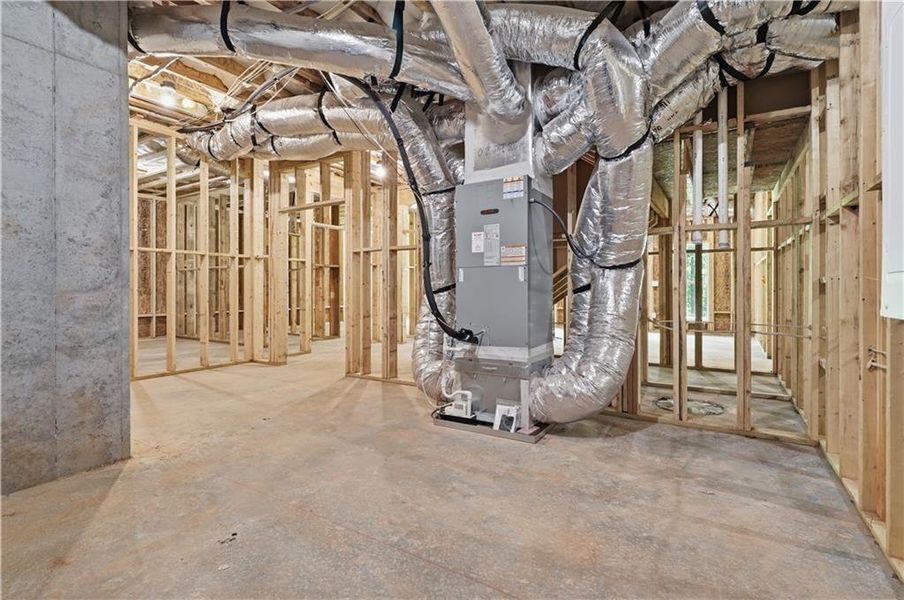 In-progress construction of a new home in , Jefferson, GA (Image 67).