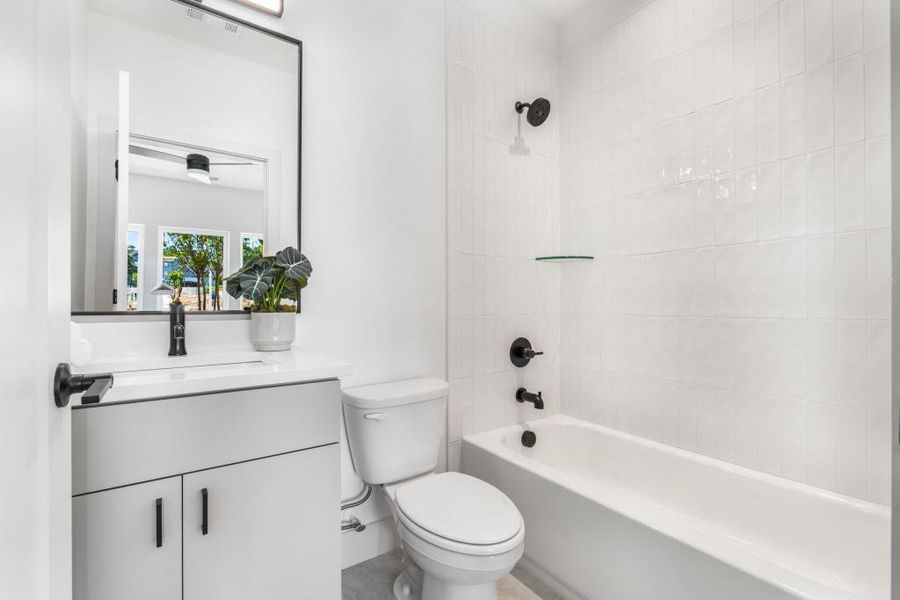 Furnished interior view inside a new home in , Atlanta (Image 38). Furnished interior view inside a new home in , Atlanta (Image 38).