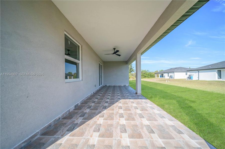 Exterior details and patio area of a home in , Lehigh Acres (Image 25).