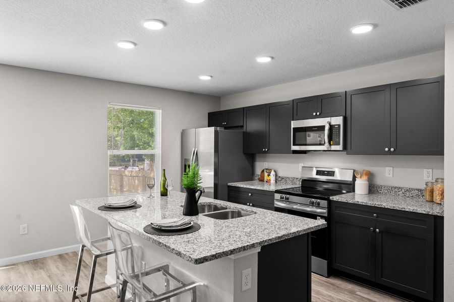 Furnished interior view inside a new home in , Jacksonville (Image 6).