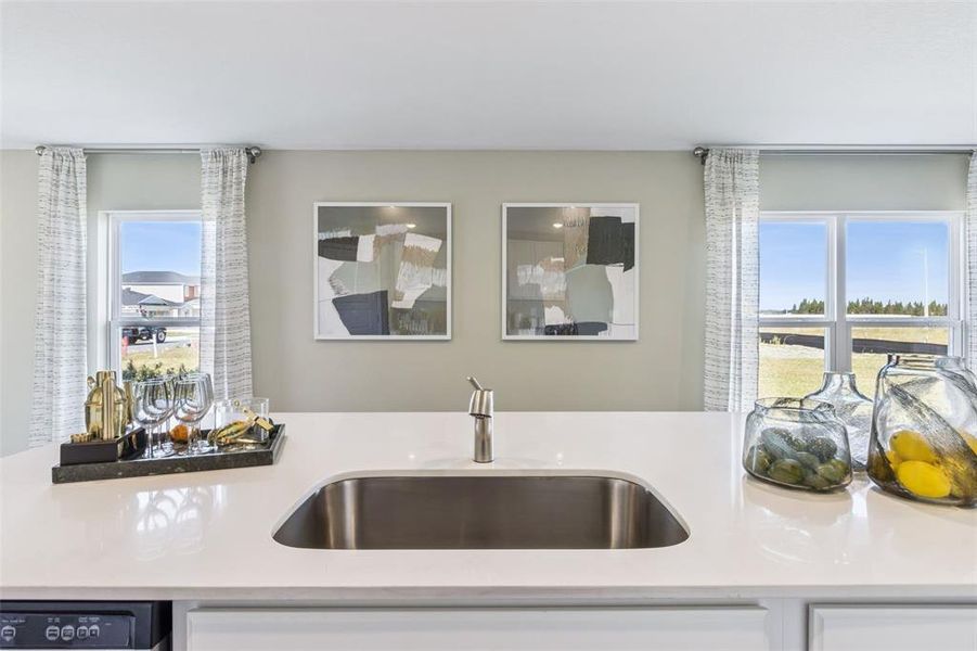 Close-up of interior finishes inside a home in , Haines City (Image 17).