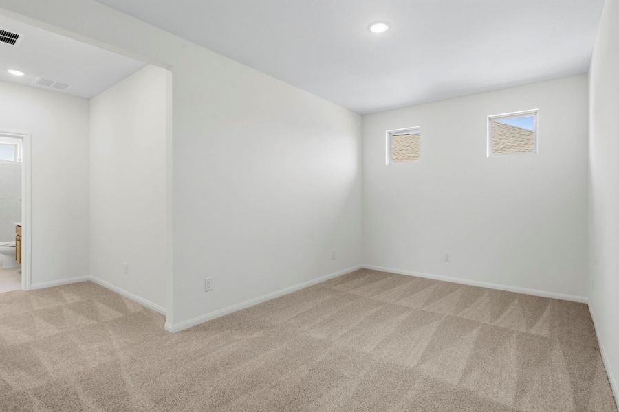 Spacious, unfurnished interior of a new home in Elyson, Katy (Image 9). Spacious, unfurnished interior of a new home in Elyson, Katy (Image 9).