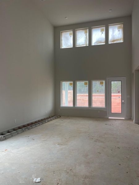 In-progress construction of a new home in Clopton Farms, Montgomery, TX (Image 7).