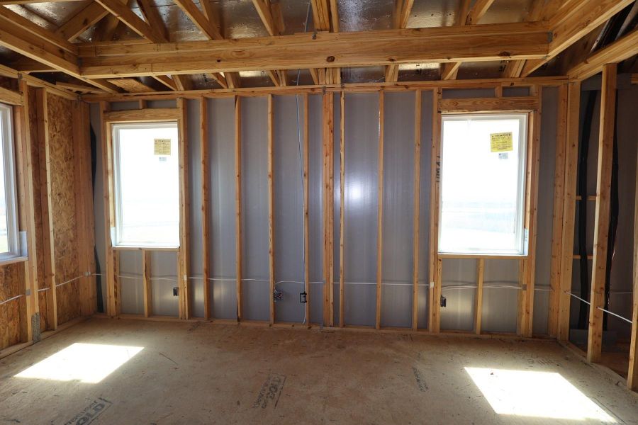 In-progress construction of a new home in Dunham Pointe, Cypress, TX (Image 16).