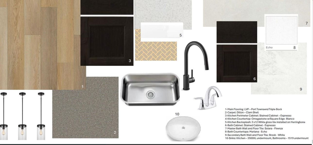 Sample of building materials used in homes in Chambers Creek, Willis (Image 3).