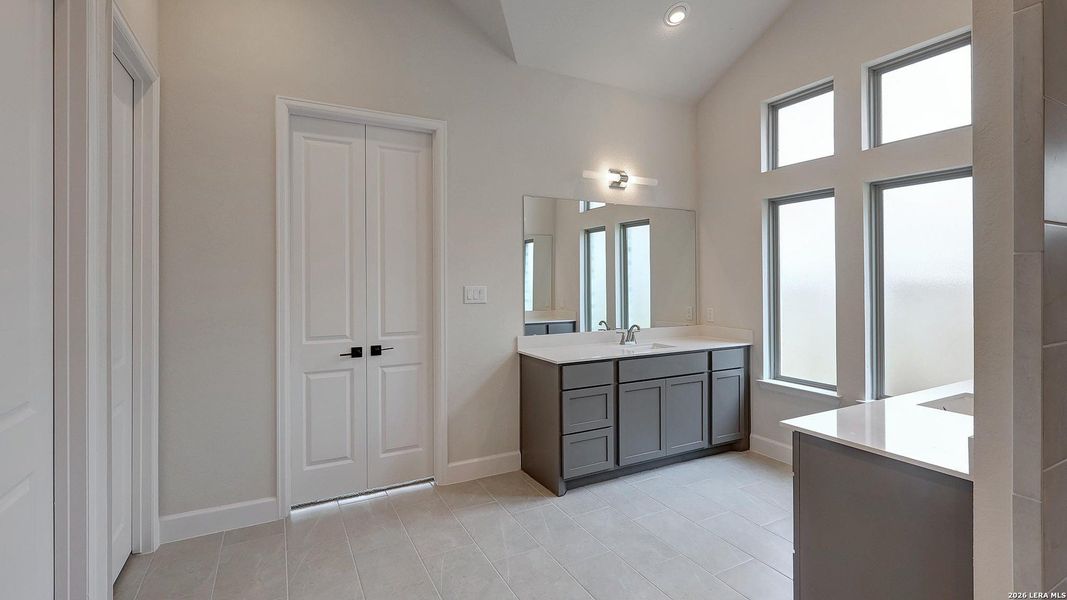 Furnished interior view inside a new home in Alsatian Oaks, Castroville (Image 10).