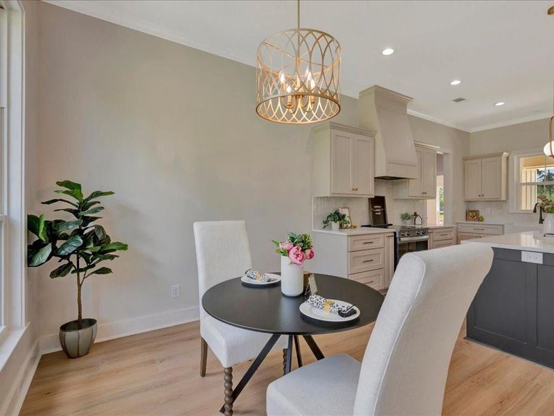 Furnished interior view inside a new home in , Lufkin (Image 7).