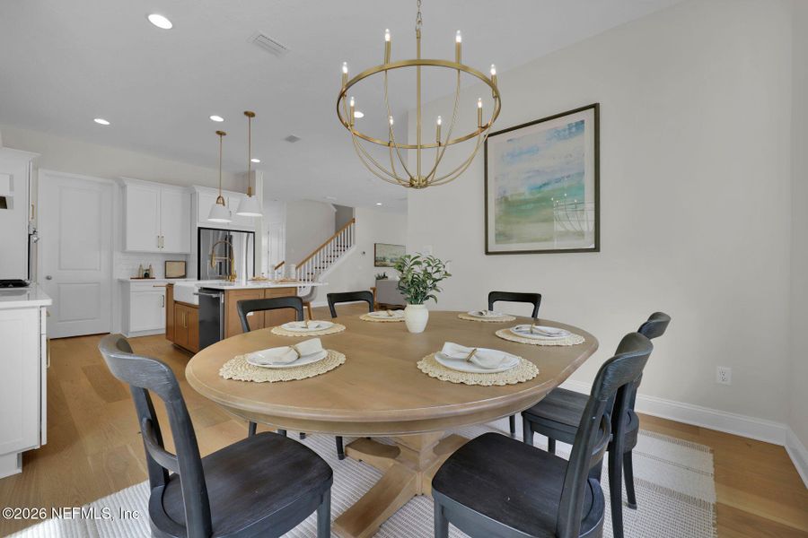 Furnished interior view inside a new home in , Ponte Vedra (Image 44).