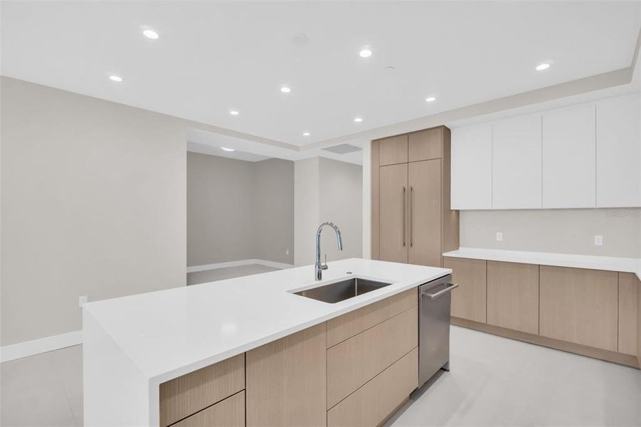 Furnished interior view inside a new home in , St. Petersburg (Image 8).