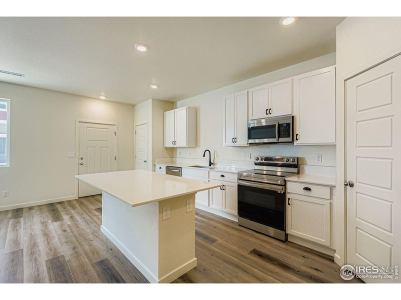 Furnished interior view inside a new home in , Johnstown (Image 12).
