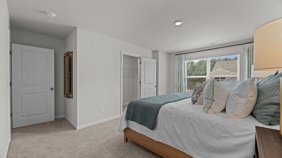 Furnished interior view inside a new home in Clock Road Townhomes, New Bern (Image 18).