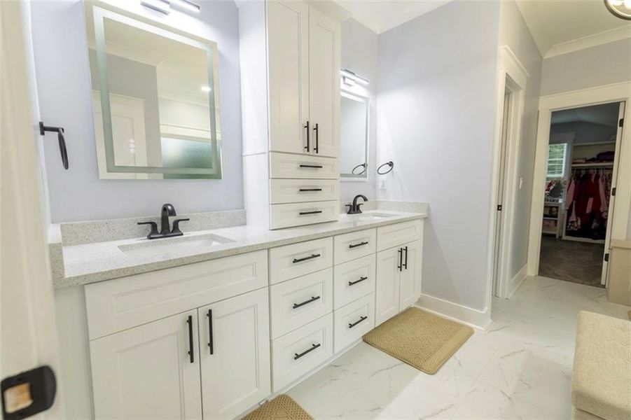Furnished interior view inside a new home in , Snellville (Image 14).