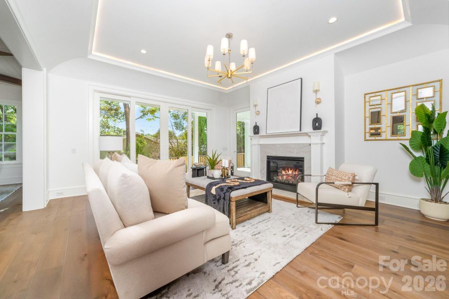Furnished interior view inside a new home in , Davidson (Image 6).