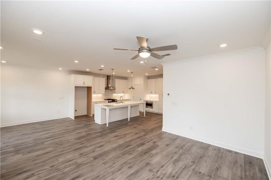 Spacious, unfurnished interior of a new home in Millcroft Townhomes, Buford (Image 25).