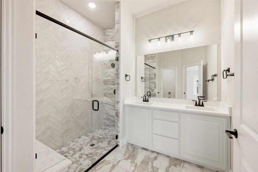 Furnished interior view inside a new home in Hampton Park, Glenn Heights (Image 15). Furnished interior view inside a new home in Hampton Park, Glenn Heights (Image 15).