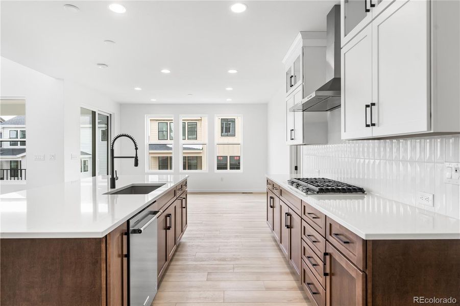 Furnished interior view inside a new home in Stargaze at Solstice, Littleton (Image 18).