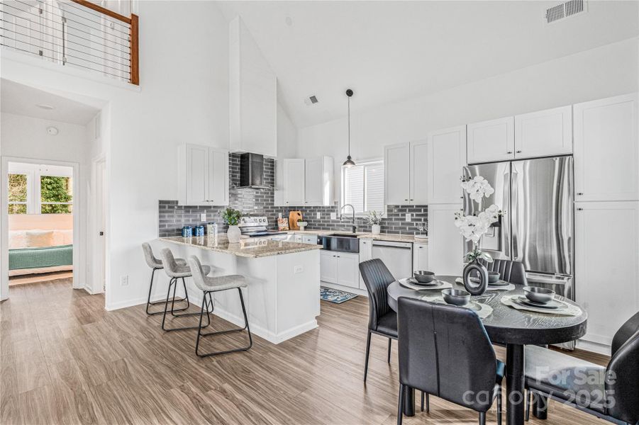 Furnished interior view inside a new home in , Cherryville (Image 18). Furnished interior view inside a new home in , Cherryville (Image 18).