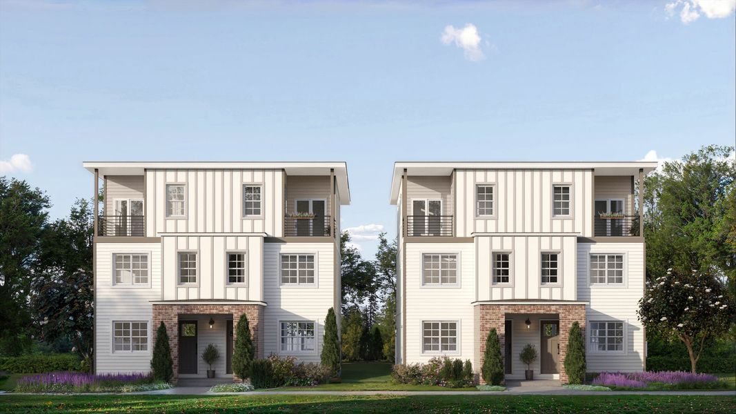 Representative exterior photo of a completed home built from the The Eason by Legacy South Homes in The Chadwick, Nashville, TN (Image 1).