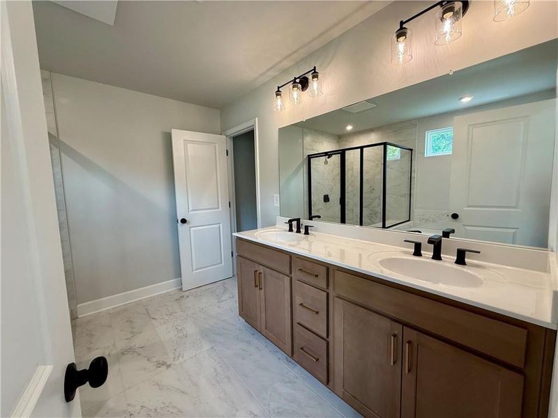 Furnished interior view inside a new home in Berkeley Mill, Cumming (Image 20).