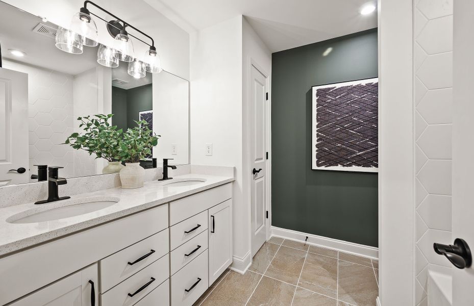 Furnished interior view inside a new home in Berkeley Mill, Cumming (Image 7).