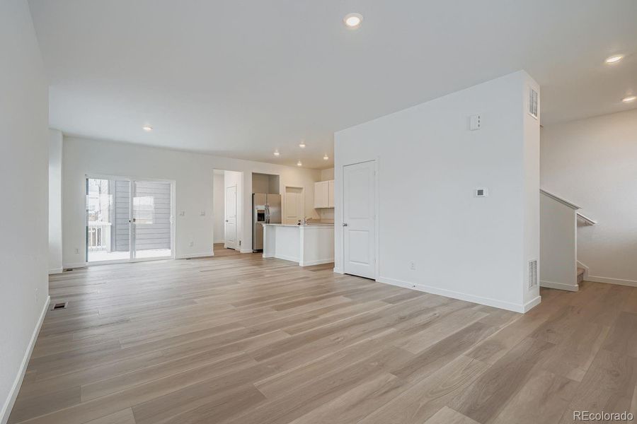 Spacious, unfurnished interior of a new home in Eastcreek Farm: Paired Homes, Thornton (Image 7). Spacious, unfurnished interior of a new home in Eastcreek Farm: Paired Homes, Thornton (Image 7).