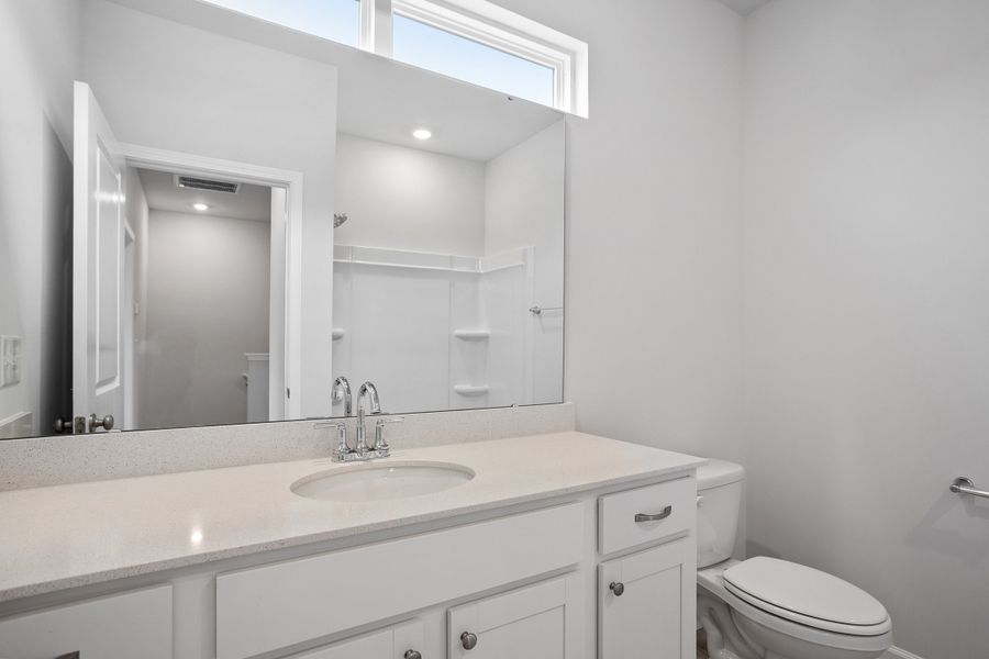 Furnished interior view inside a new home in Georgias Landing, Raleigh (Image 11).