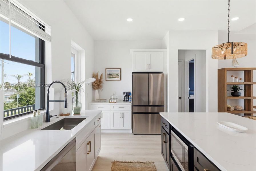 Furnished interior view inside a new home in , Melbourne Beach (Image 19).
