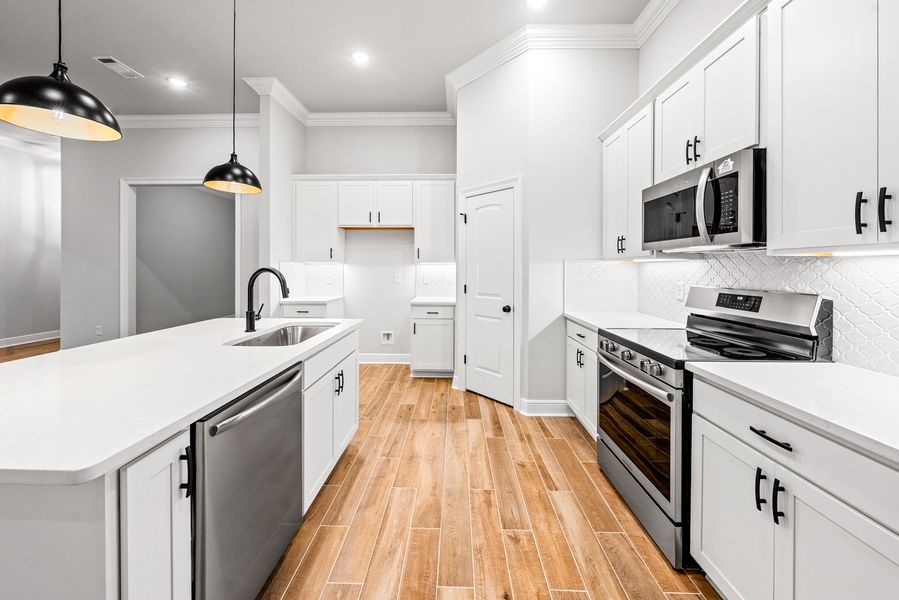 Furnished interior view inside a new home in Starburst at Hammock Bay, Freeport (Image 6).