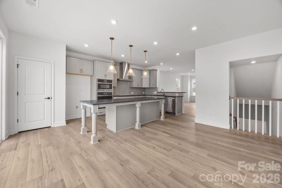 Furnished interior view inside a new home in , Charlotte (Image 6). Furnished interior view inside a new home in , Charlotte (Image 6).