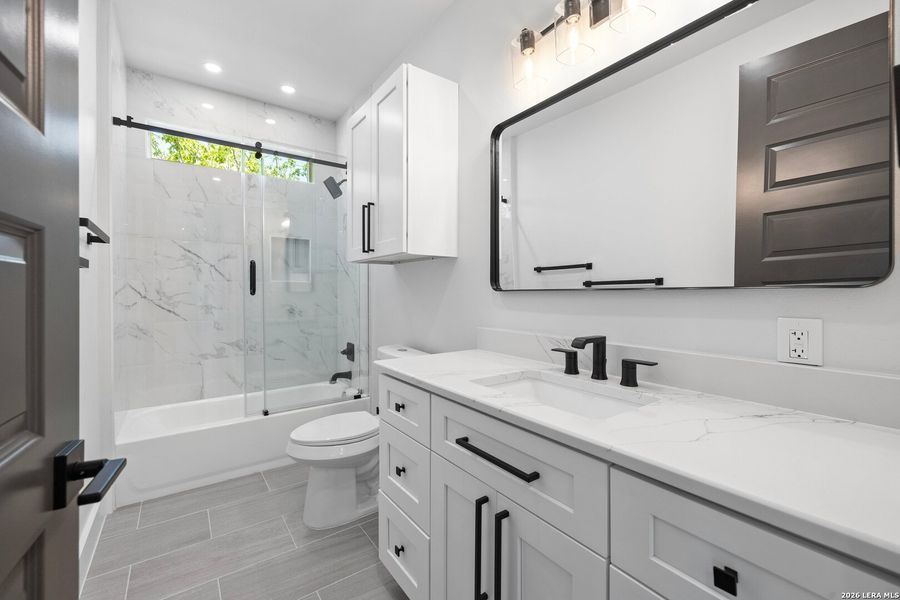 Furnished interior view inside a new home in , Leander (Image 8).