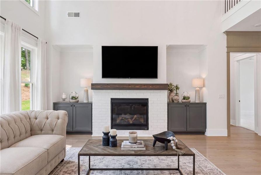Furnished interior view inside a new home in Lanesborough, Marietta (Image 7).