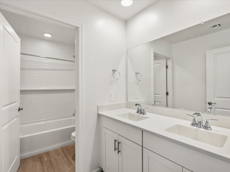 Furnished interior view inside a new home in Las Patrias at Star Valley Phase III - Premier Series, Tucson (Image 7).