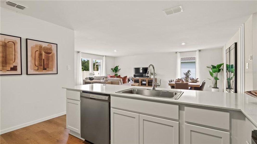 Furnished interior view inside a new home in The Parks at Edgewater, Edgewater (Image 16).